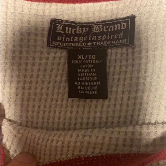 Lucky brand thick thermal sweater - Picture 2 of 2